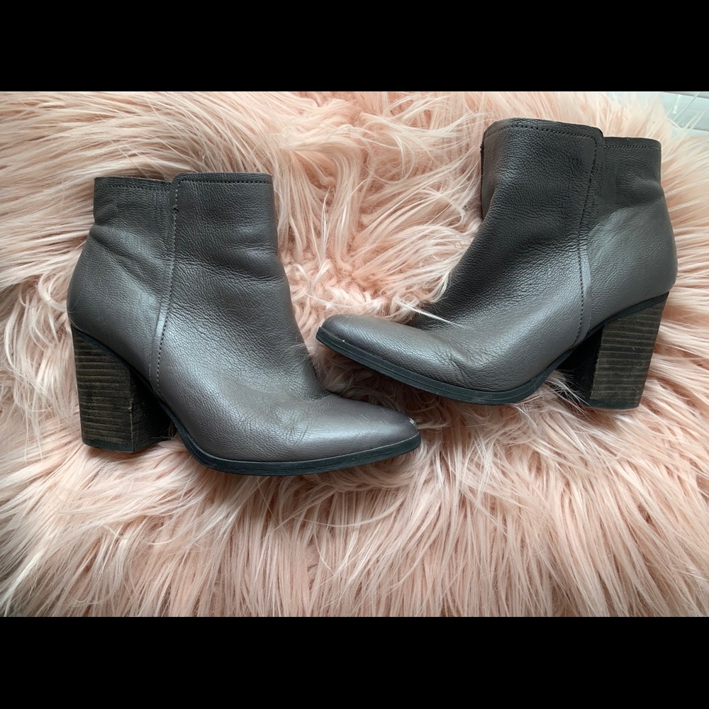 Steve Madden Grey Booties